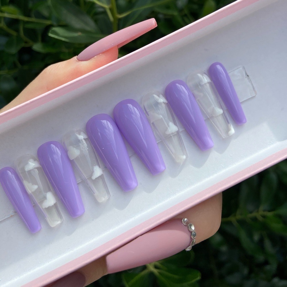 “Cloud 9🌿” Press - On Nails - Picture 2 of 9